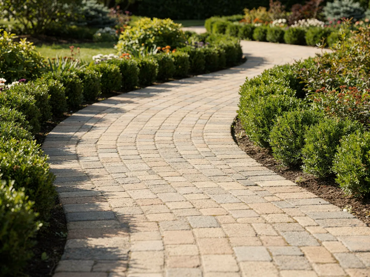 Paver walkway